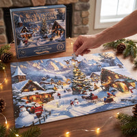 Puzzle Pueblo Nevado