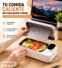 Portable Electric Lunch Box - at the office
