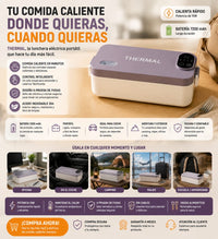 Portable Electric Lunch Box - hot food wherever, whenever you want