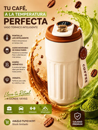 Thermos with Temperature Display - the perfect temperature