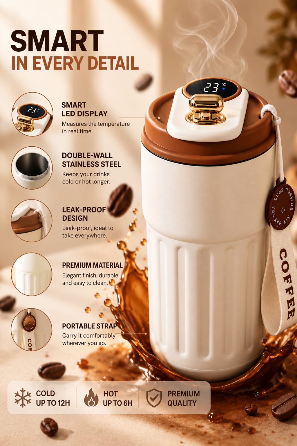 Smart Thermos OneBoutiq™